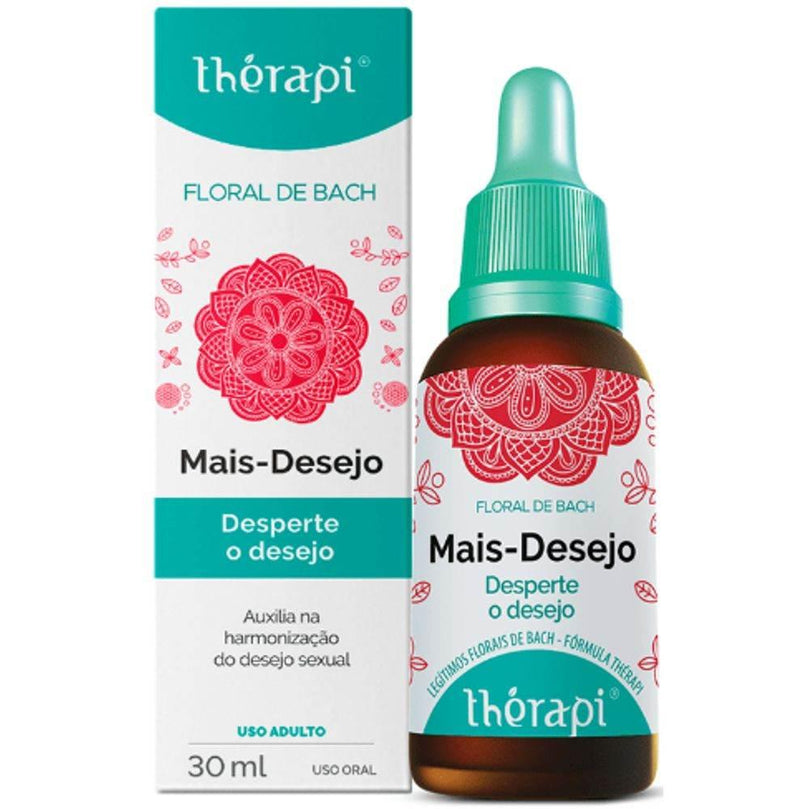 Floral de Bach Mais Desejo Thérapi 30ml - Drogaria Poupa Centro
