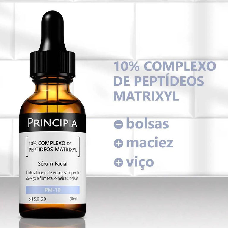 Sérum 10% Peptídeos Matryxil Principia Skincare Pm - 10 - Antissinais com 30ml