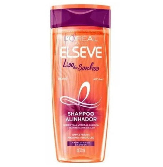 Shampoo Elseve 400Ml Liso Sonhos - Drogaria Poupa Centro