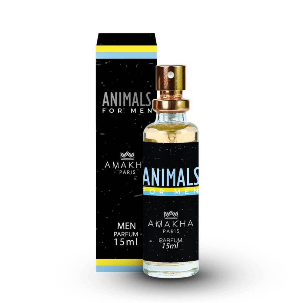 Perfume Animals Masculino 15ml Amakha - Drogaria Poupa Centro