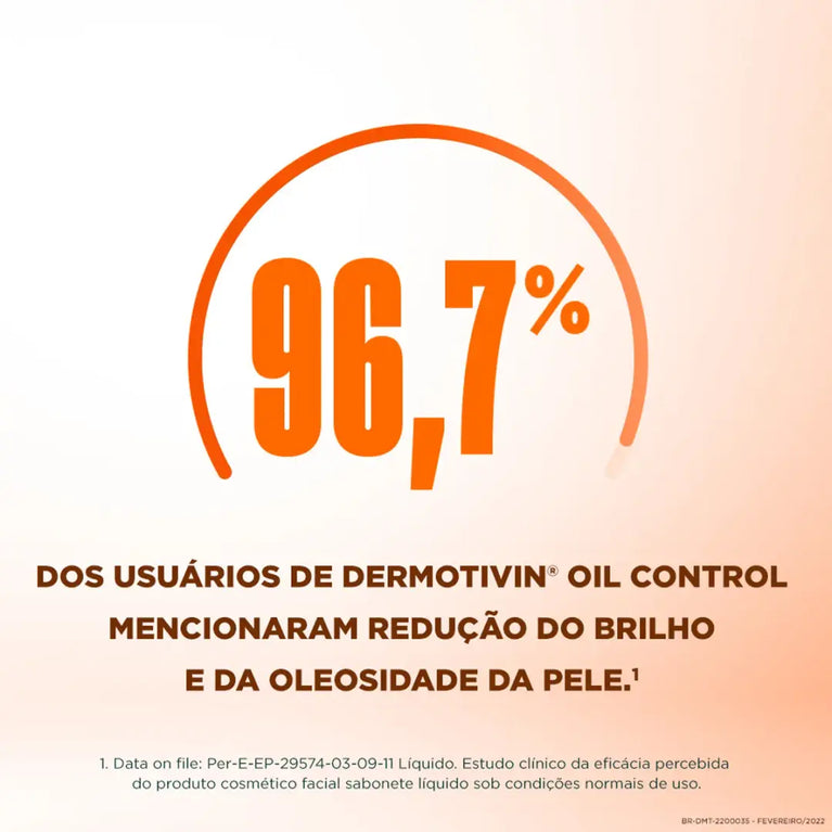Sabonete Líquido Facial Dermotivin Oil Control Pele Oleosa 70ml