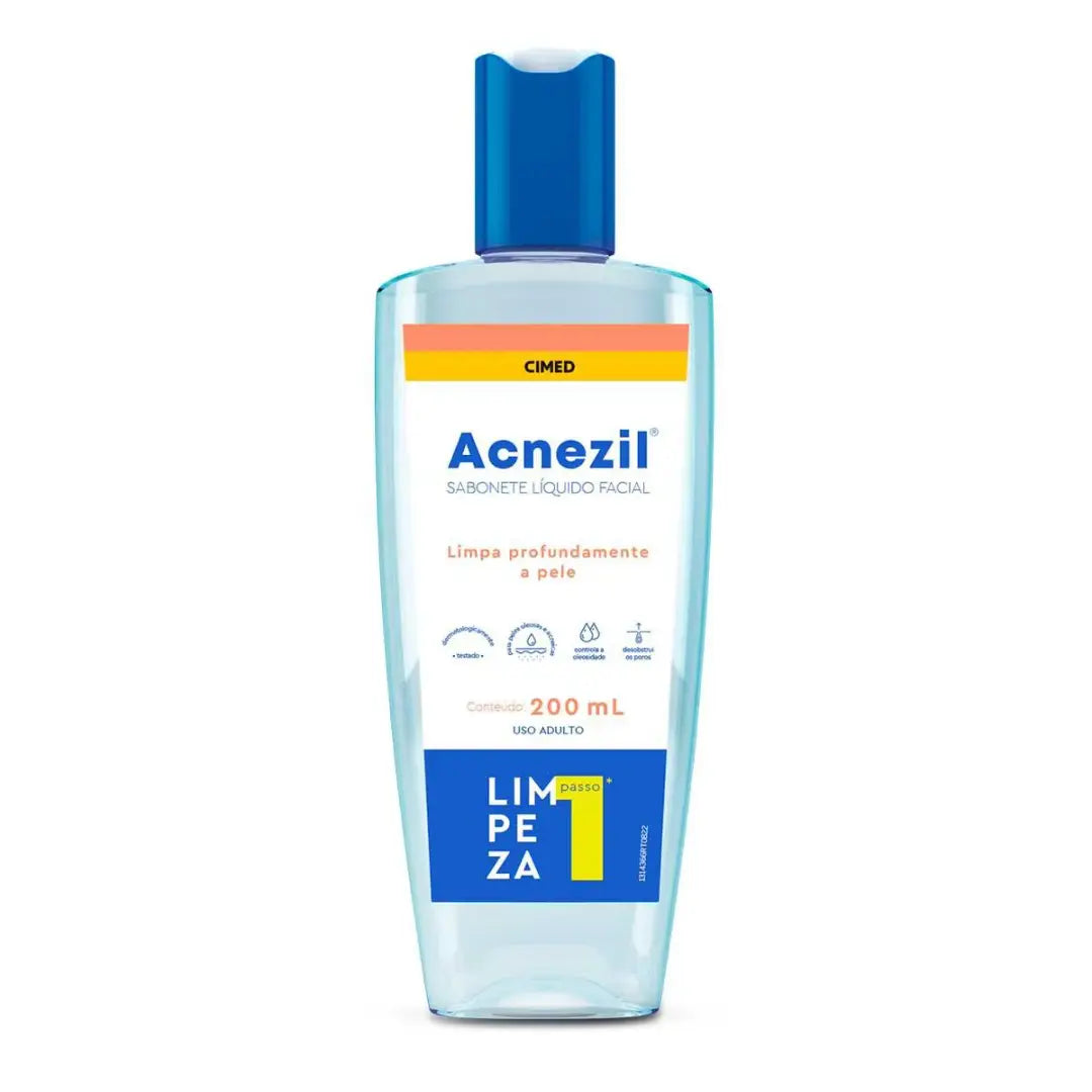 Sabonete Liquido Acnezil Facial 200ml