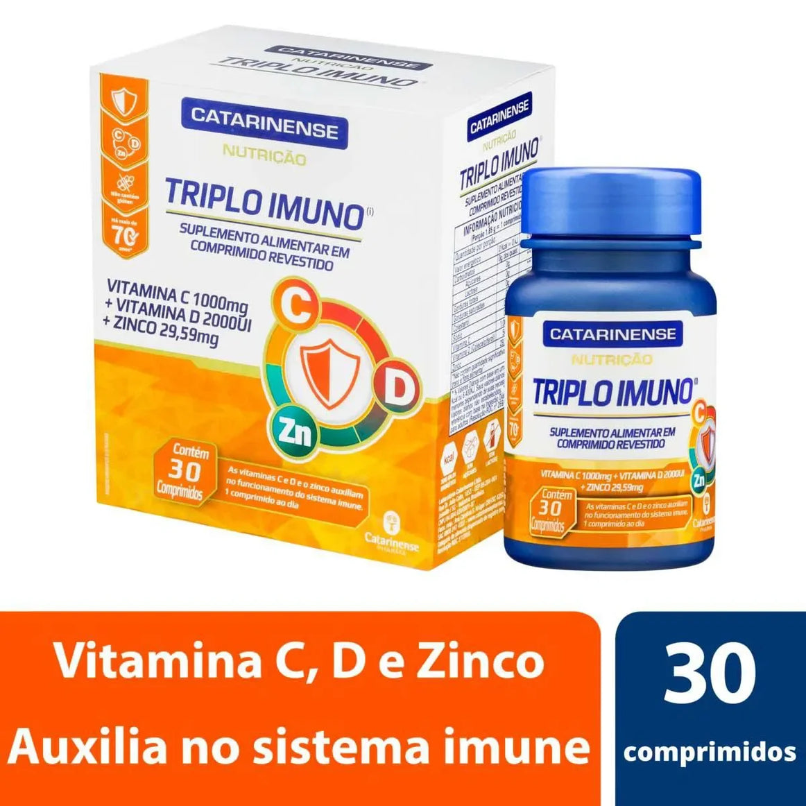 Triplo Imuno Catarinense Nutricao 30`S