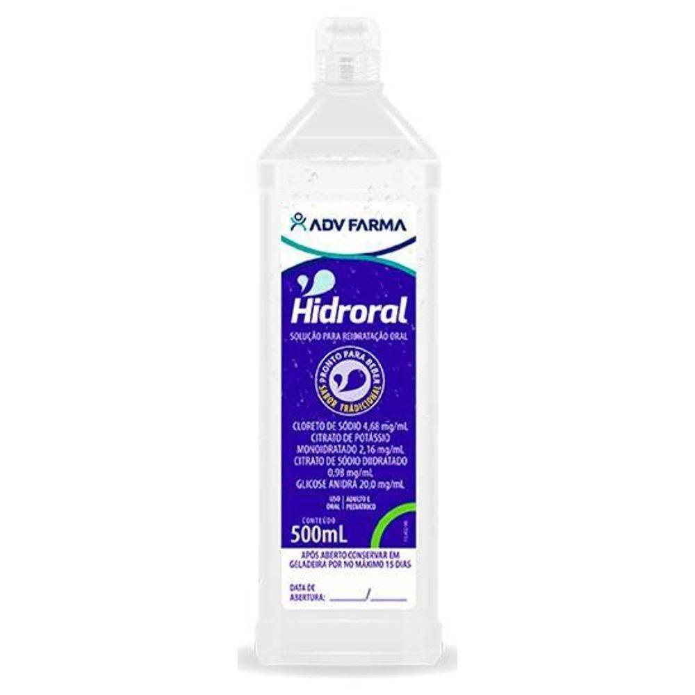 Hidroral Líquido Tradicional - 500ml - Drogaria Poupa Centro