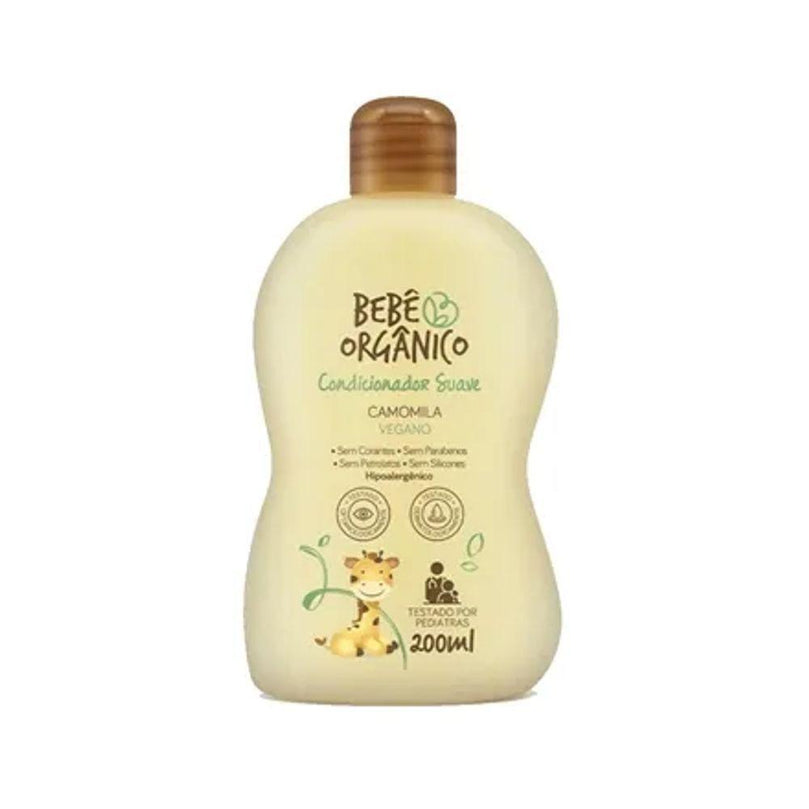 Condicionador Suave Bebê Orgânico 200ml - Drogaria Poupa Centro