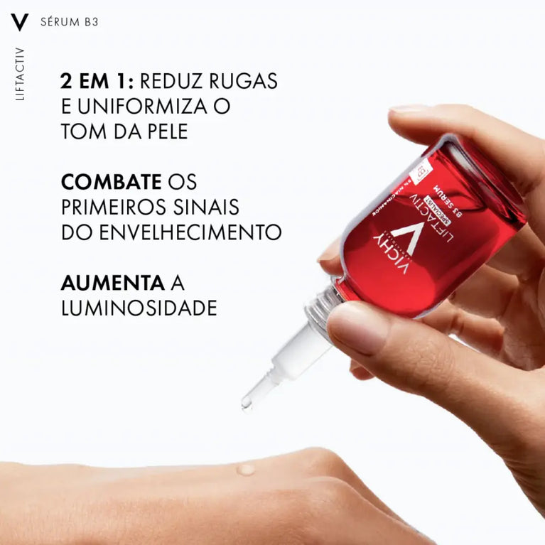 Sérum Facial Liftactiv B3 Antirrugas e Uniformizador 30ml