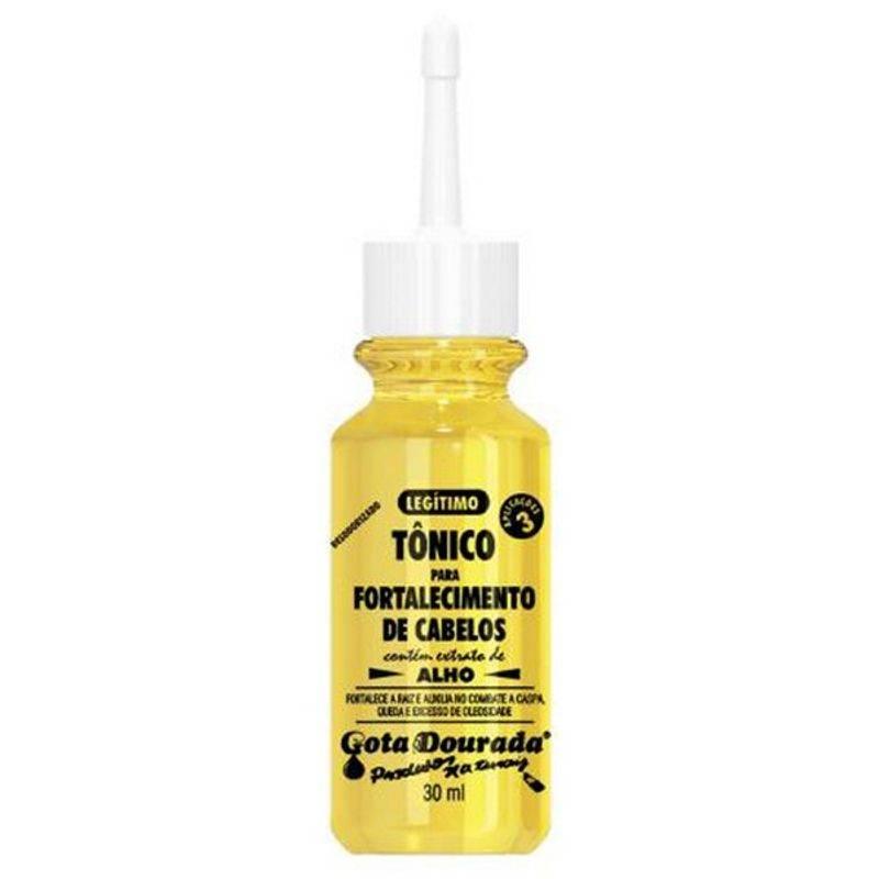 Gota Dourada Tonico 30Ml Fortalecimento - Drogaria Poupa Centro