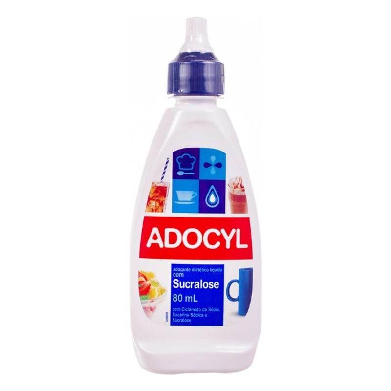 Adoçante Adocyl Sucalose 80ml - Drogaria Poupa Centro