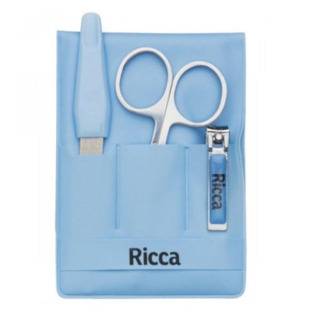 Kit Manicure Inf. Azul Ricca