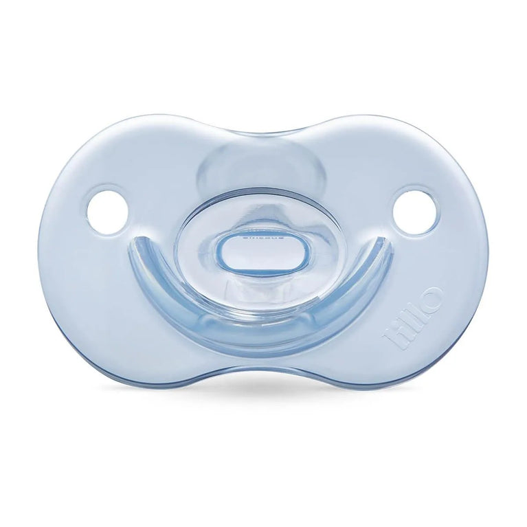 Chupeta de Silicone Lillo Soft Calming Tamanho 2 Azul - 1 unidade
