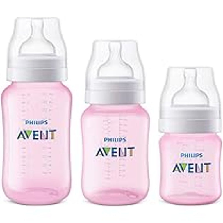 Kit Mamadeira Avent 125/260/330Ml Anti.Colic Azul*