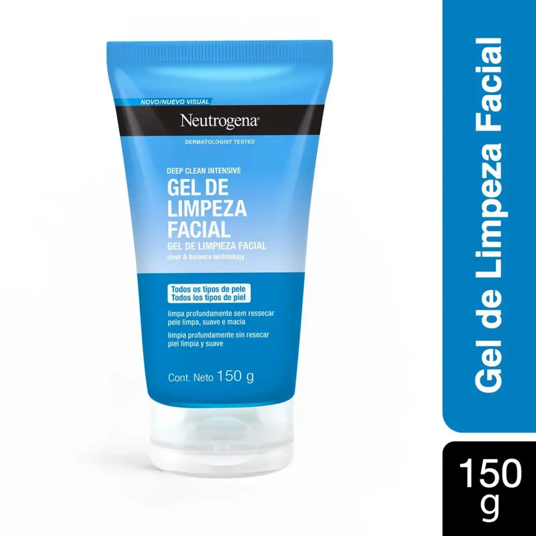 Gel De Limpeza Facial Neutrogena Deep Clean Limpeza Profunda - 150g