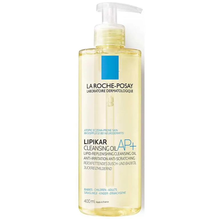 Óleo de Limpeza Hidratante La Roche-Posay Lipikar Cleansing Oil AP+ 400ml VALIDADE 04/2026