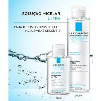 Água Micelar La Roche-Posay Effaclar Ultra Peles Sensíveis com 200ml