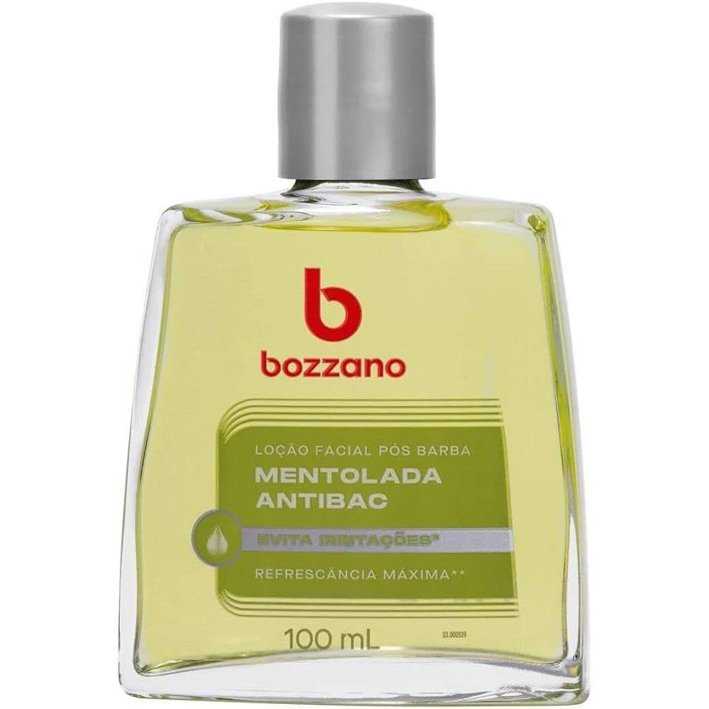 Loção Facial Pós Barba Bozzano Mentolada Com 100ml - Drogaria Poupa Centro