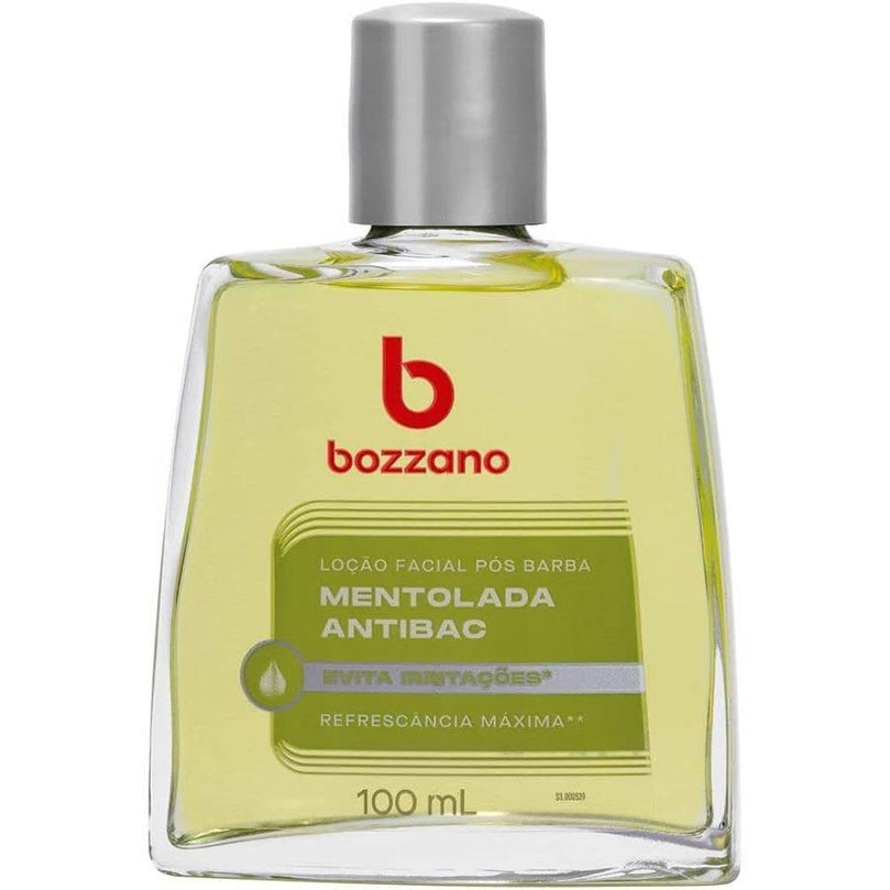 Loção Facial Pós Barba Bozzano Mentolada Com 100ml - Drogaria Poupa Centro