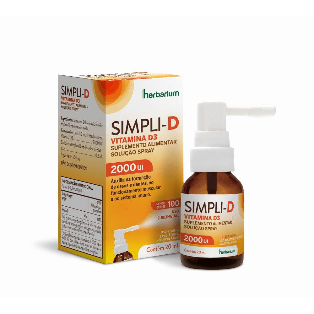 Simpli D 2000Ui - 20Ml - Drogaria Poupa Centro