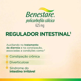 Regulador Intestinal Benestare 625mg Com 30 Comprimidos