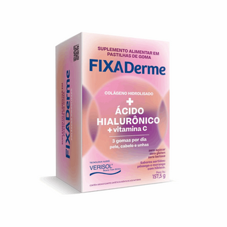 FIXADerme colágeno verisol + Ác. hialurônico 157,5g
