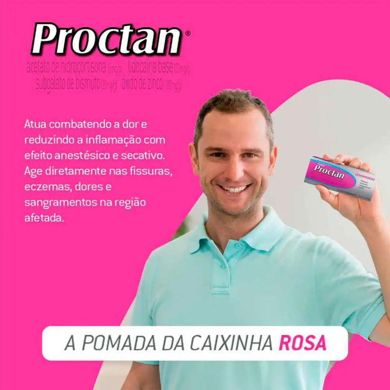 Proctam Pomada 5Mg/G+20Mg/G+20Mg/G+100Mg/G - 25G