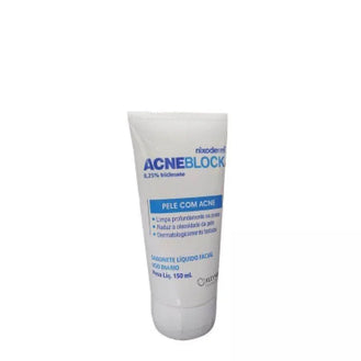 Acneblock Sabonete Liquido 150Ml Pele Com Acne - Drogaria Poupa Centro