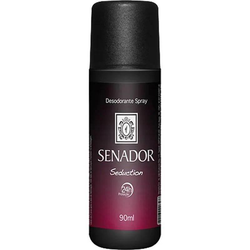 Desodorante Senador Seduction 90ml - Drogaria Poupa Centro