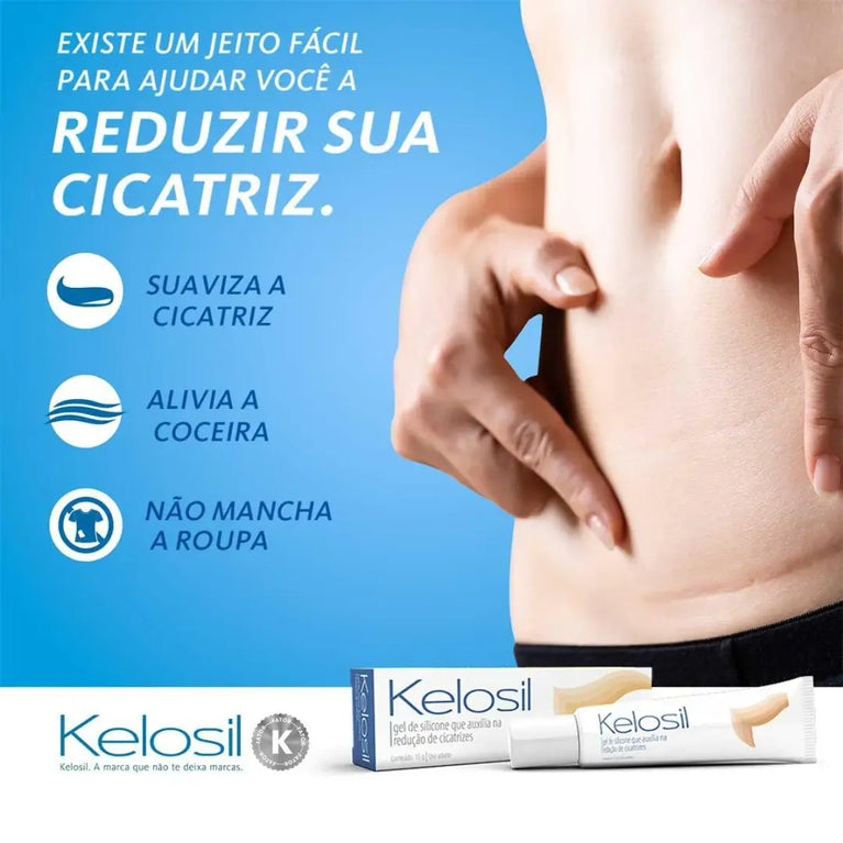Kelosil Gel de Silicone15G