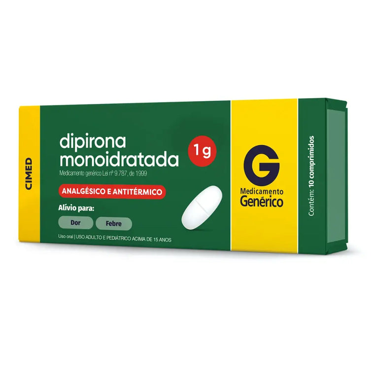 Dipirona 1G cx c/10cp