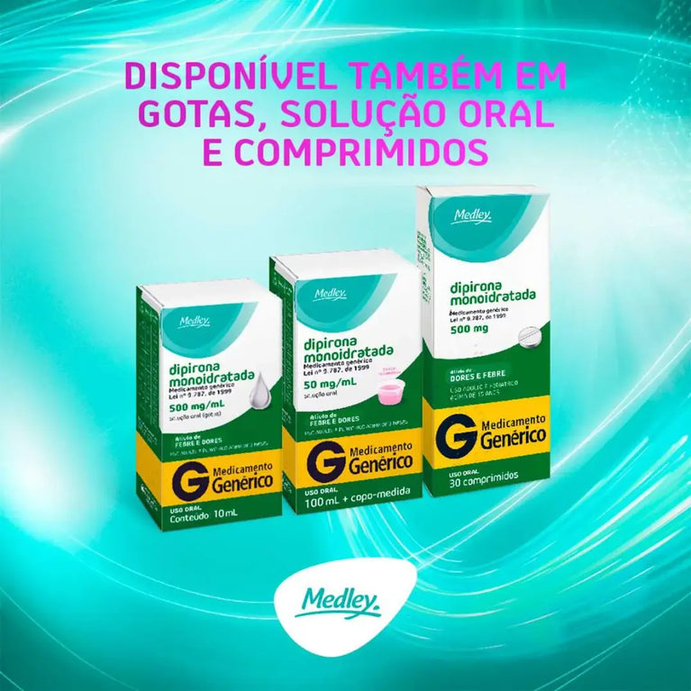 Dipirona Monoidratada 20Ml Medley