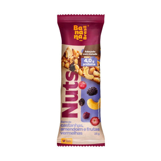 Barra Nuts Amendoin E Frutas Vermelhas 25gr - Drogaria Poupa Centro