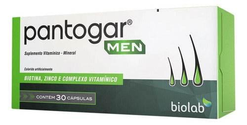 Pantogar Men C/30 Cápsulas - Drogaria Poupa Centro