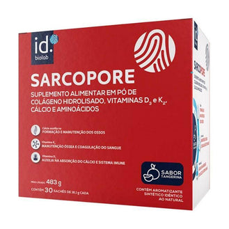 Sarcopore Tangerina 30 Sachês 16,1g - Drogaria Poupa Centro