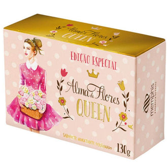 Sabonete Alma de Flores Floral Rose - 130g - Drogaria Poupa Centro