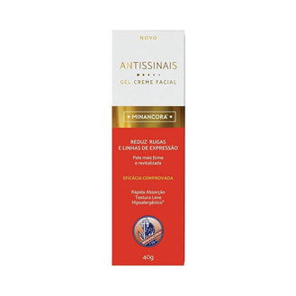 Creme Facial Minancora Antissinais gel com 40g - Drogaria Poupa Centro