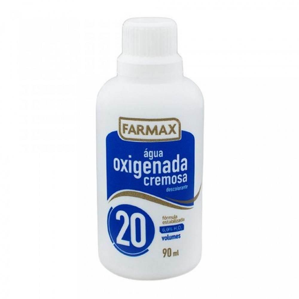Agua Oxigenada Cremosa 20V 90Ml - Drogaria Poupa Centro