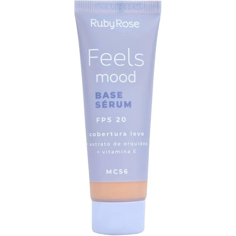 Base Sérum Ruby Rose FPS20 Feels Mood MC56 - Drogaria Poupa Centro