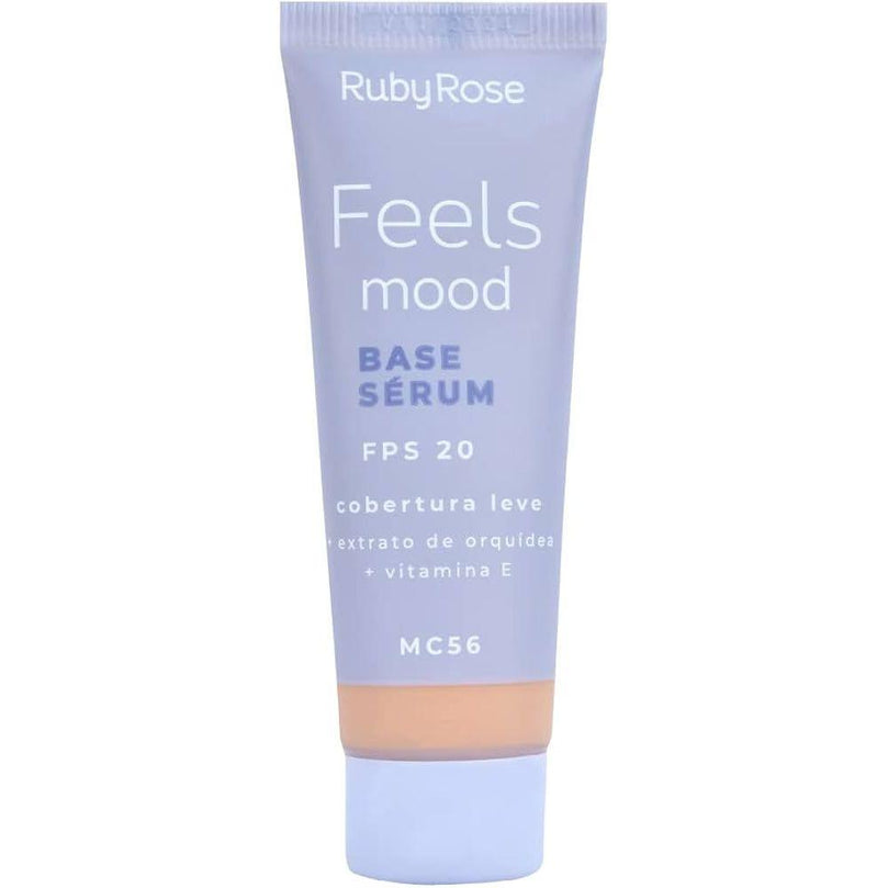 Base Sérum Ruby Rose FPS20 Feels Mood MC56 - Drogaria Poupa Centro