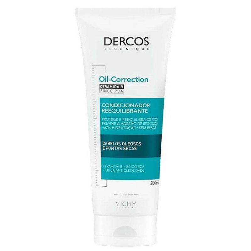 Condicionador Vichy Dercos Oil-Correction 200Ml - Drogaria Poupa Centro