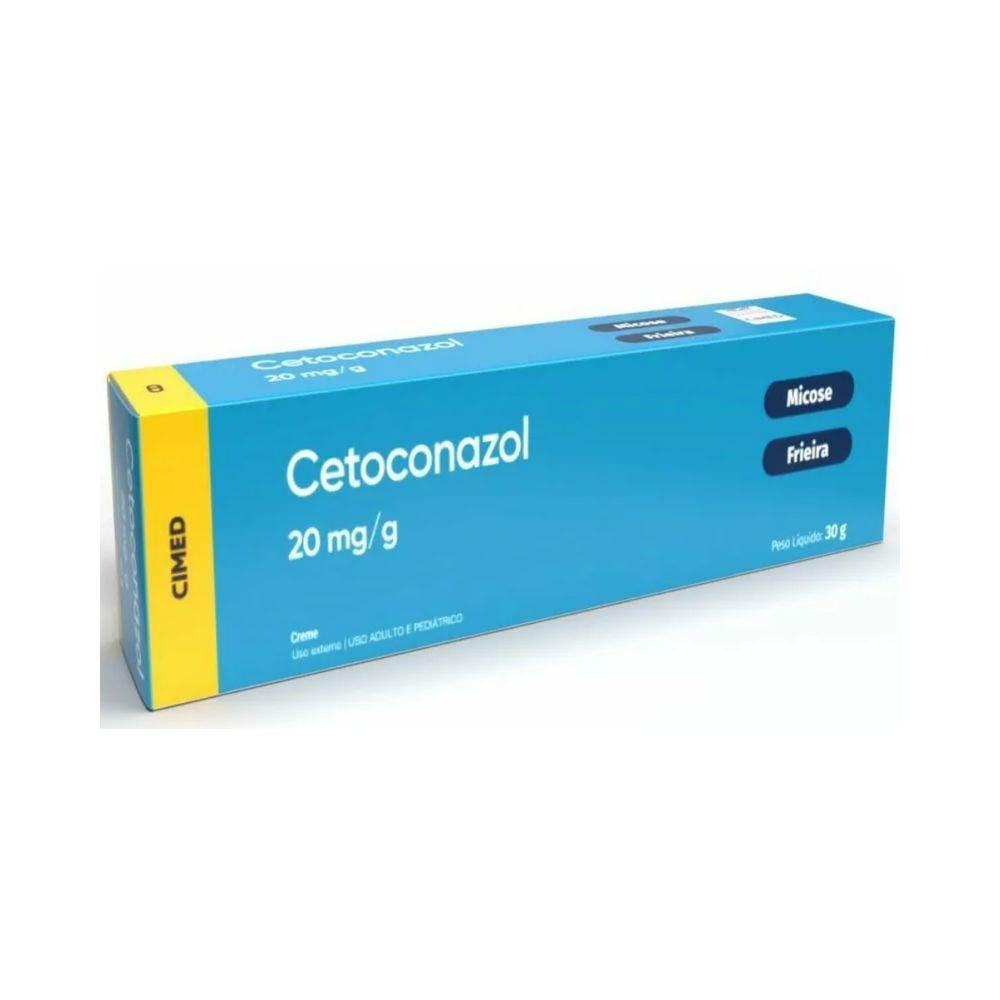 Cetoconazol 20mg/g Creme 30g Cimed - Drogaria Poupa Centro