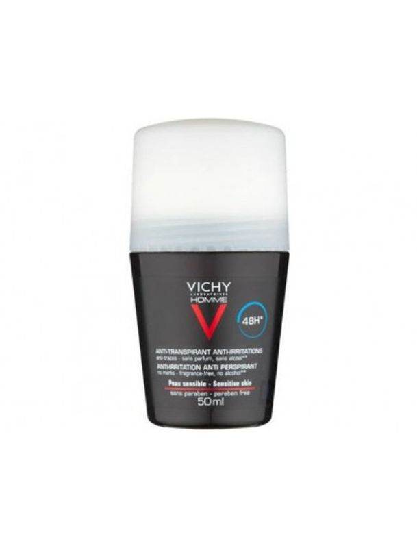 Desodorante Vichy 72Hrs Homme Rollon 50ml - Drogaria Poupa Centro