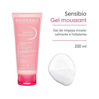 Gel de limpeza Sensibio Gel Moussant 210g Bioderma