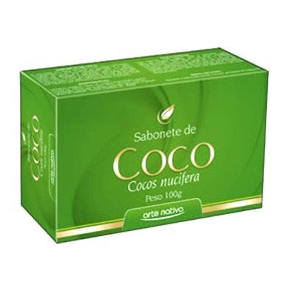 Sabonete em Barra de Coco Arte Nativa - 100G - Drogaria Poupa Centro