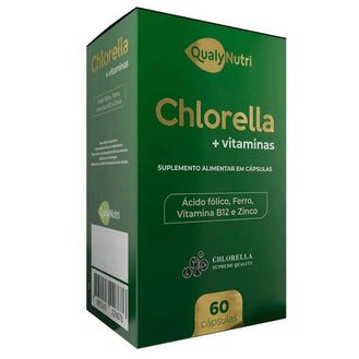 Chlorella 500mg 60 Cápsulas Qualynutri - Drogaria Poupa Centro