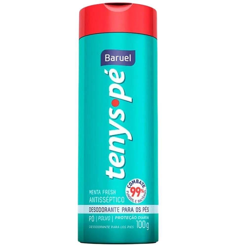 Desodorante Tenys Pe Menta Fresh - 100G - Drogaria Poupa Centro
