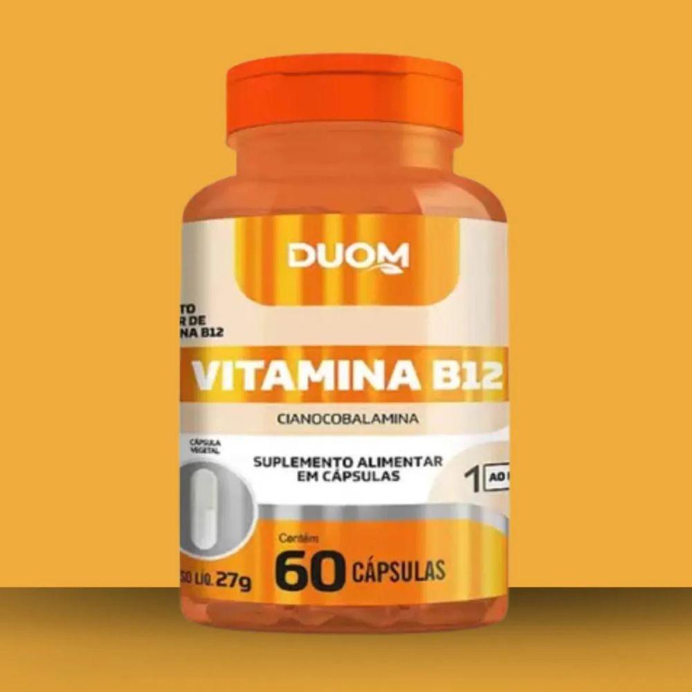Vitamina B12 60 Cápsulas Duom - DUOM