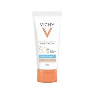 Protetor Solar Facial Capital Soleil Hydra-Matte 2.0 Vichy FPS 50 Com 30g - Drogaria Poupa Centro