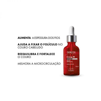 Dercos Sérum Antiqueda Energy + 50ml Vichy - Drogaria Poupa Centro