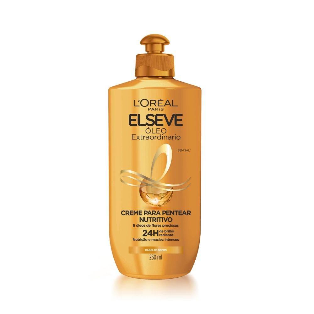 Creme Pentear Elseve 250ml Óleo Extraordinário - Drogaria Poupa Centro