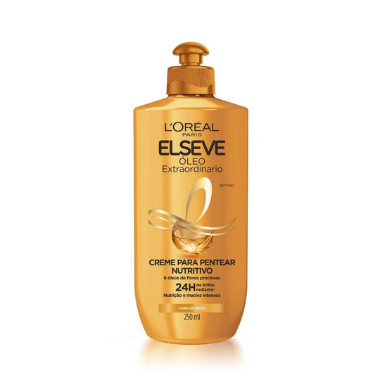 Creme Pentear Elseve 250ml Óleo Extraordinário - Drogaria Poupa Centro