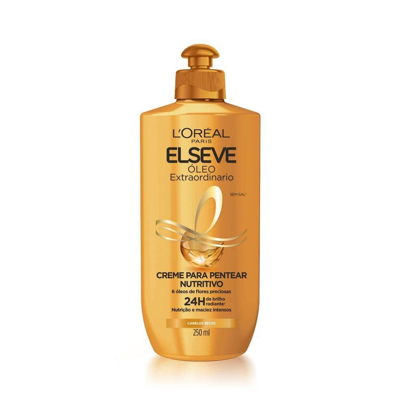Creme Pentear Elseve 250ml Óleo Extraordinário - Drogaria Poupa Centro